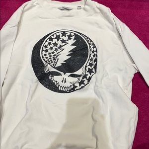 Junk Food Grateful Dead Crew Glitter